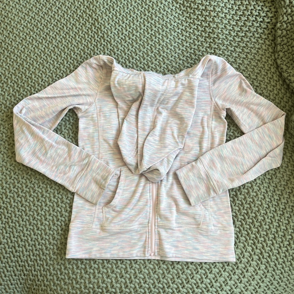 Cute kids athletic zip up